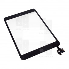 Тачскрин для iPad mini, 2 Retina в сборе с микросхемой Черный