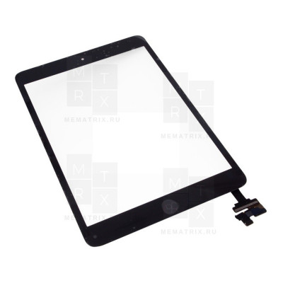 Тачскрин для iPad mini, 2 Retina в сборе с микросхемой Черный Copy