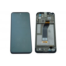 Xiaomi Redmi 10 2022 (22011119UY) тачскрин + экран (модуль) черный OR с рамкой