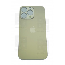 Задняя крышка iPhone 13 Pro gold (золотая) с широким отверстием  Премиум AA