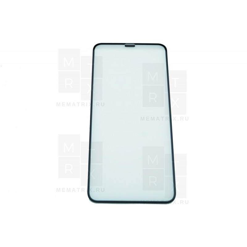 Защитное стекло с сеткой динамика для iPhone Xs Max, 11 Pro Max Черное