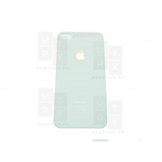 Задняя крышка iPhone 8 Plus (белый) с увеличенным вырезом под камеру Премиум AA