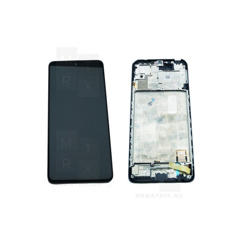 Xiaomi Redmi Note 10 Pro тачскрин + модуль (черный) OR с рамкой