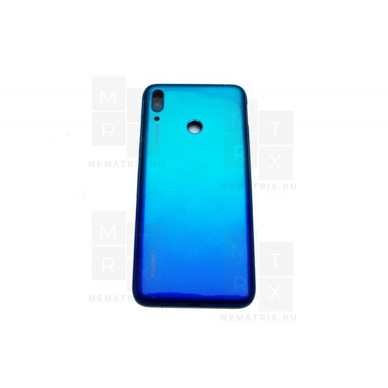 Задняя крышка для Huawei Y7 2019 (DUB-LX1) Синий