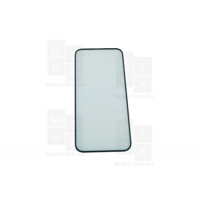 Защитное стекло (Стандарт) для iPhone 15 Plus Черный (Полное покрытие)