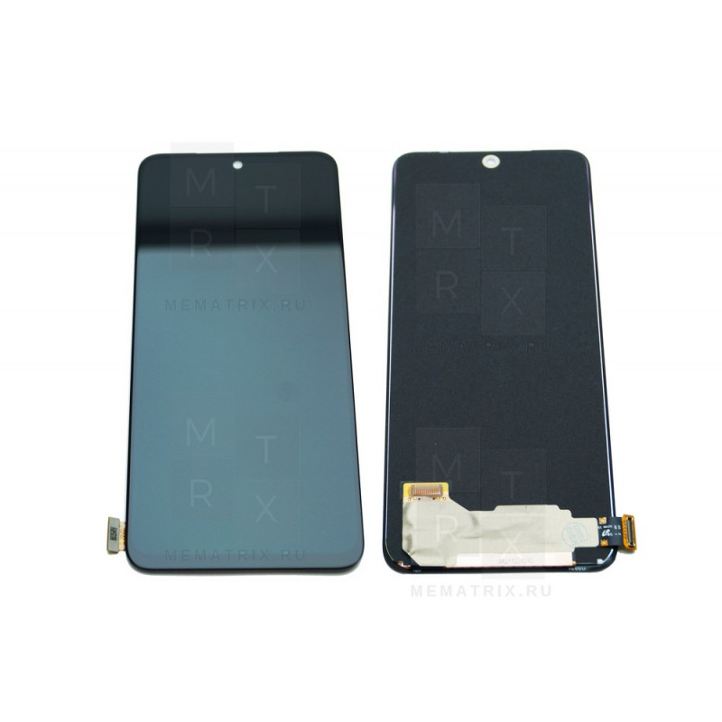 Xiaomi Redmi Note 11, 11S 4G, Poco M4 Pro 4G тачскрин + экран (модуль) черный (AMOLED)