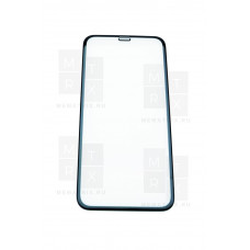 Защитное стекло (Оптима) для iPhone Xr, 11 Черное (Закалённое, полное покрытие)