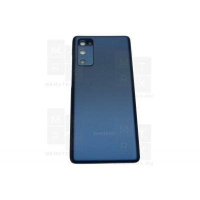 Задняя крышка для Samsung Galaxy S20 FE G780F Синий Премиум