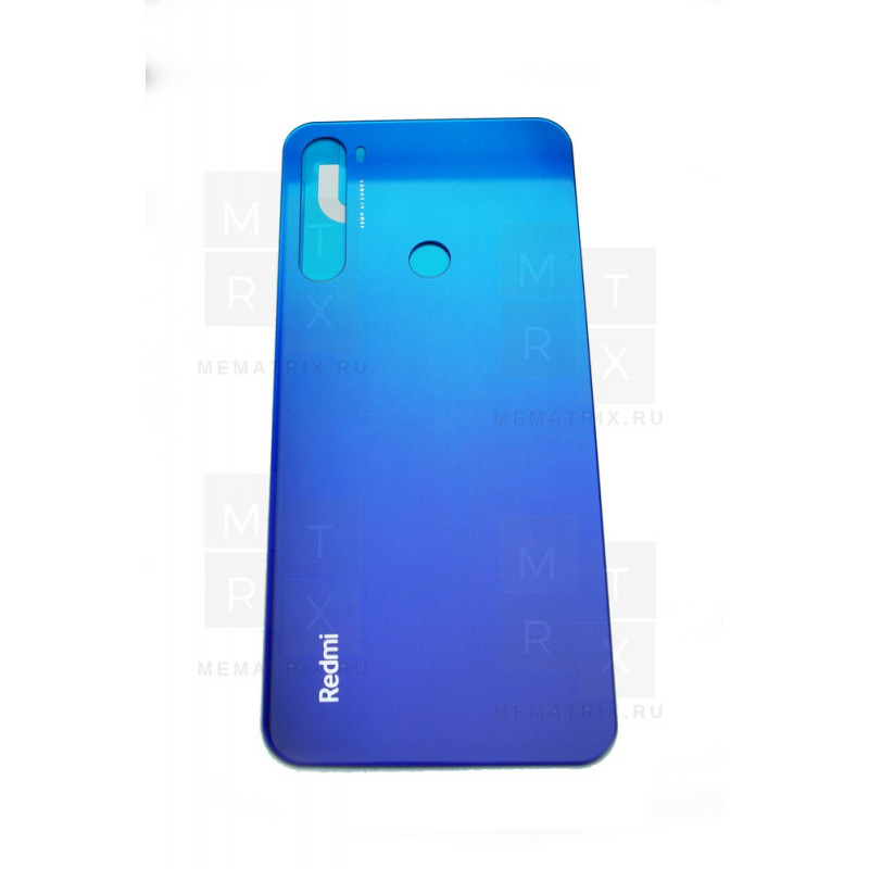 Задняя крышка для Xiaomi Redmi Note 8, Note 8 (2021) Синий