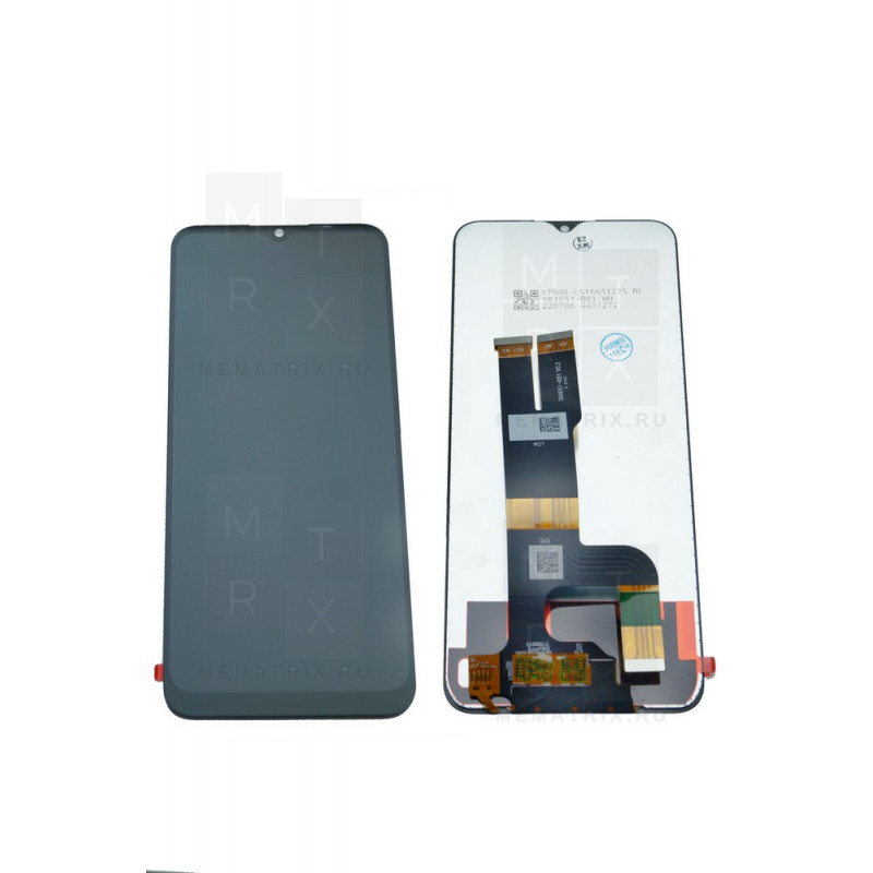 Realme C31 (RMX3501) тачскрин + экран (модуль) черный