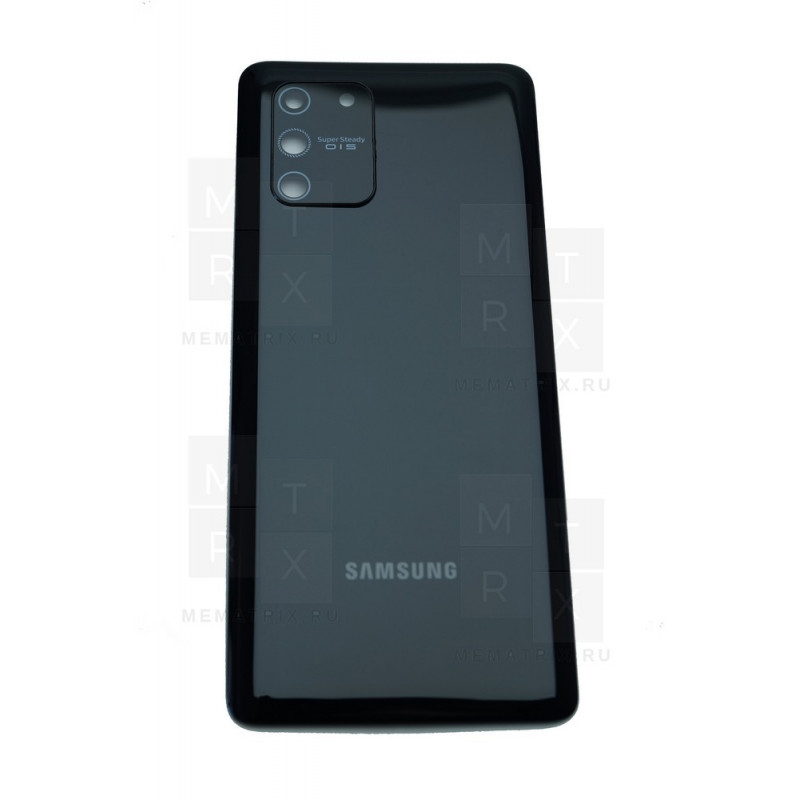 Задняя крышка для Samsung Galaxy S10 Lite (G770F) Черный Премиум