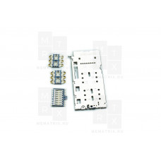 Коннектор SIM+MMC для OPPO A53, A54 4G, A55 4G, Realme 8, 8i, 8 Pro, C21Y
