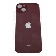 Задняя крышка iPhone 14 Plus (красный) с увеличенным вырезом под камеру
