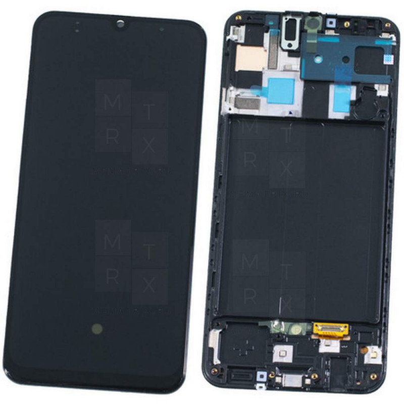 Samsung S20+ (G985F) тачскрин + экран (модуль) черный OR