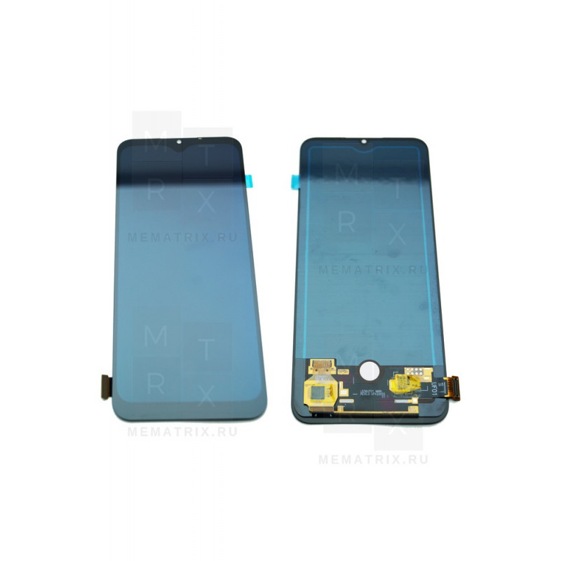 Xiaomi Mi 10 Lite (M2002J9G) тачскрин + экран (модуль) черный Amoled