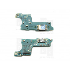 Нижняя плата (шлейф), разъем зарядки для Samsung A015F, M015 микрофон (широкий коннектор)