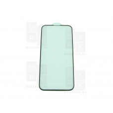 Защитное стекло (Премиум) для iPhone 13 mini Черное (Закалённое+, полное покрытие)