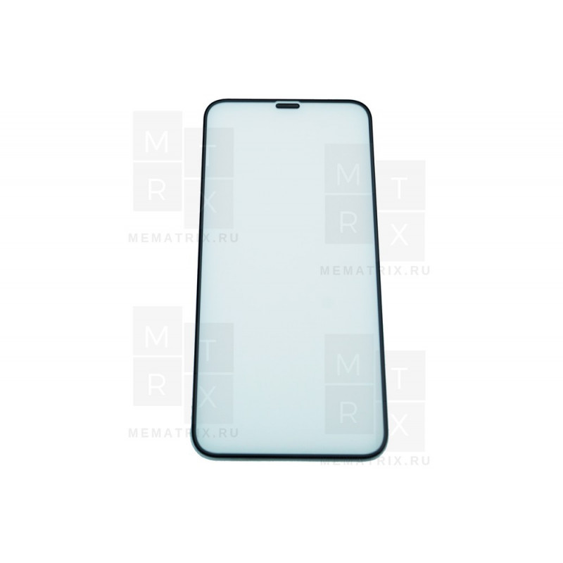 Защитное стекло с сеткой динамика для iPhone Xr, 11 Черное