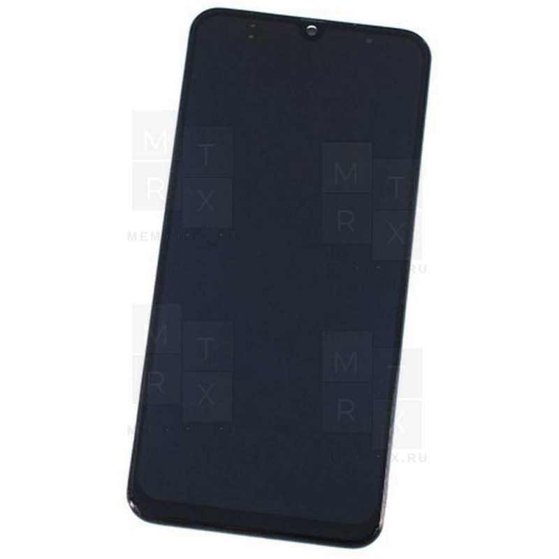 Samsung A30 2018 (A305F) тачскрин + экран (модуль) черный OR с рамкой
