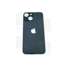 Задняя крышка iPhone 13 Mini midnight (черная) с широким отверстием