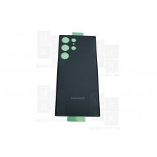 Задняя крышка для Samsung Galaxy S23 Ultra (S918B) Черный Премиум
