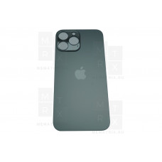 Задняя крышка iPhone 13 Pro MAX graphite (черный) с широким отверстием склеенное