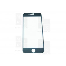 Защитное стекло (Матовое) для iPhone 7, 8, SE (2020), SE (2022) Черное (Закалённое, полное покрытие)
