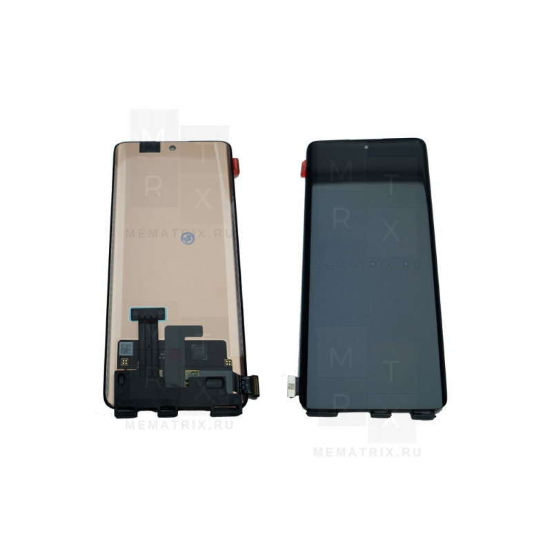 Realme 10 Pro+ 5G (RMX3686) тачскрин + экран (модуль) черный AMOLED