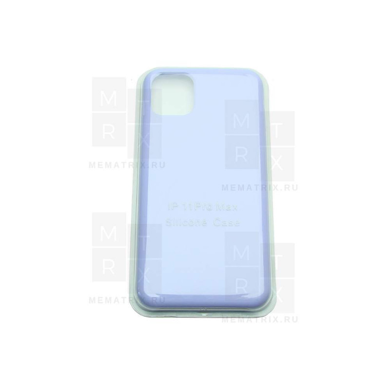 Чехол-накладка Soft Touch для iPhone 11 Pro Max Сиреневый
