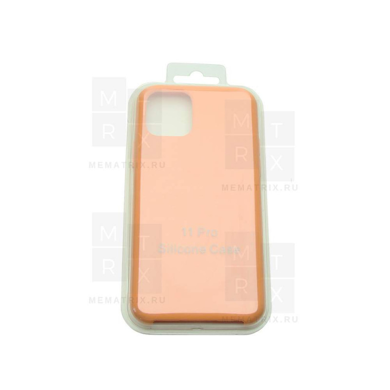 Чехол-накладка Soft Touch для iPhone 11 Pro Оранжевый