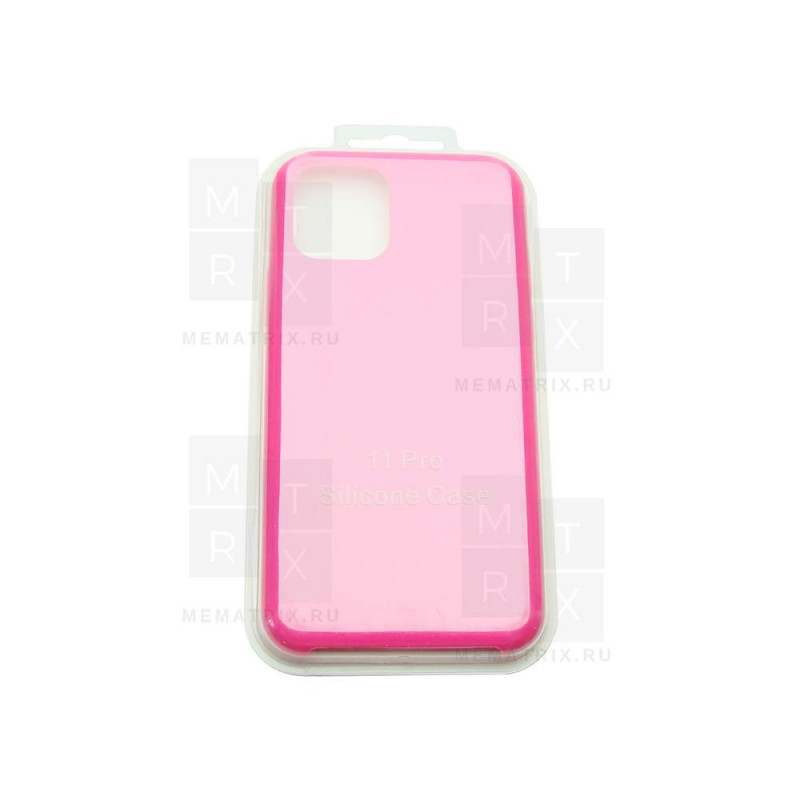 Чехол-накладка Soft Touch для iPhone 11 Pro Розовый