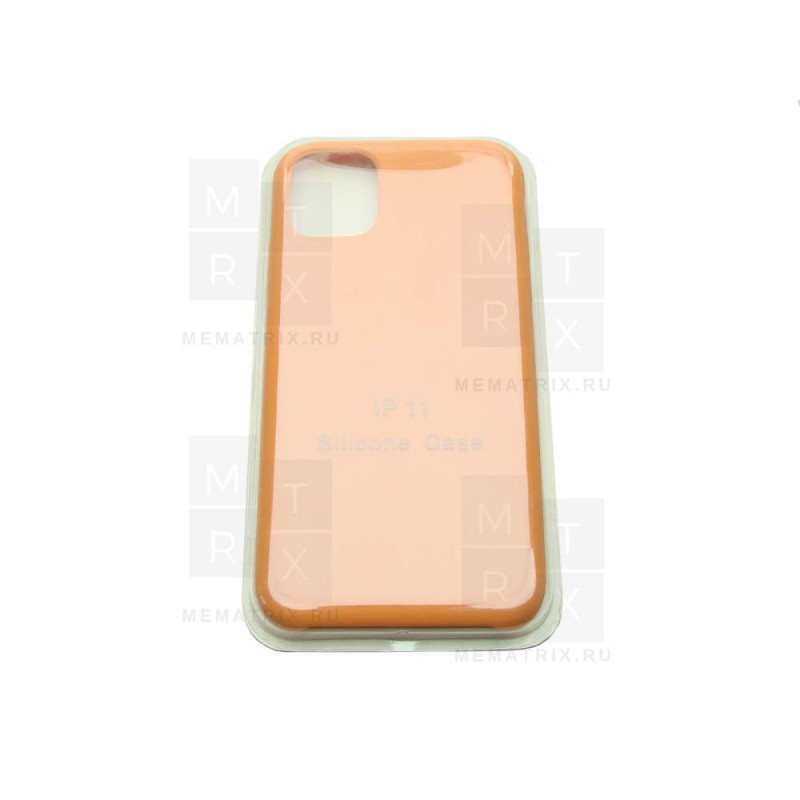 Чехол-накладка Soft Touch для iPhone 11 Оранжевый