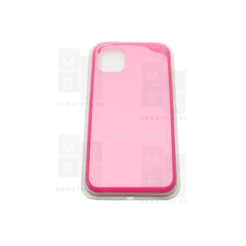 Чехол-накладка Soft Touch для iPhone 11 Розовый