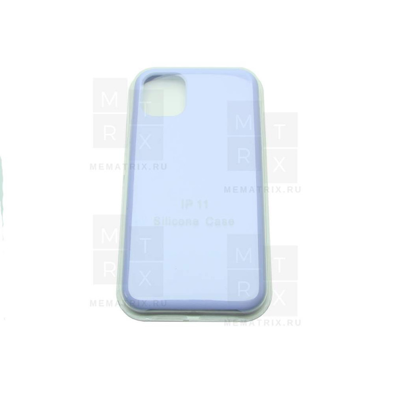 Чехол-накладка Soft Touch для iPhone 11 Сиреневый