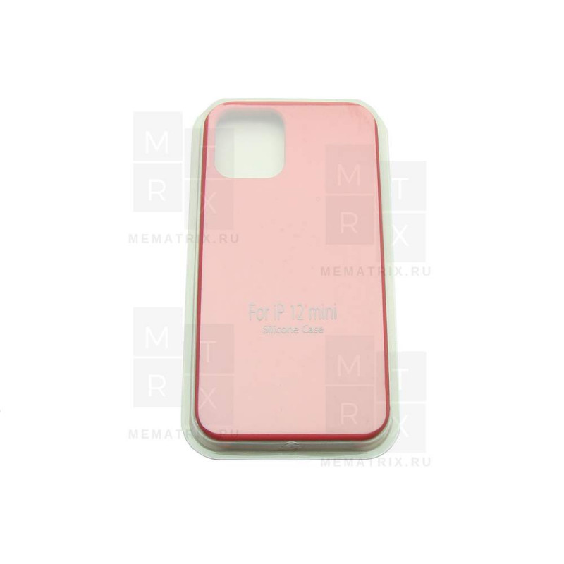 Чехол-накладка Soft Touch для iPhone 12 mini Красный