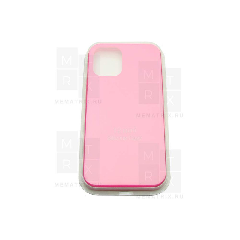 Чехол-накладка Soft Touch для iPhone 12 mini Розовый