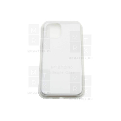 Чехол-накладка Soft Touch для iPhone 12, 12 Pro Белый
