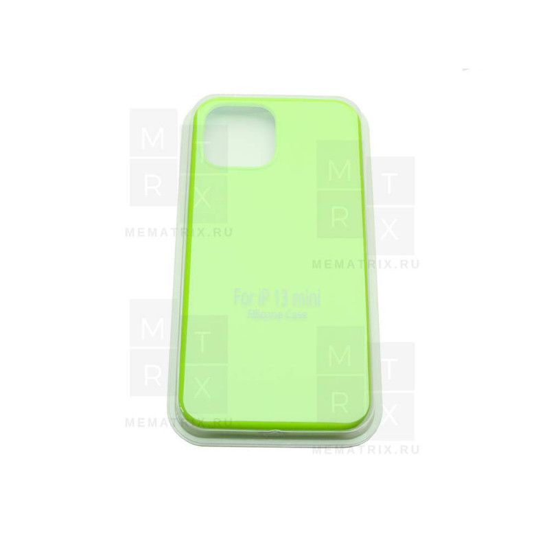 Чехол-накладка Soft Touch для iPhone 13 mini Салатовый