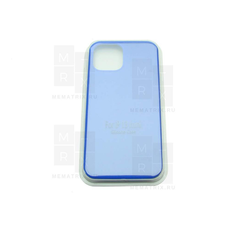 Чехол-накладка Soft Touch для iPhone 13 mini Синий