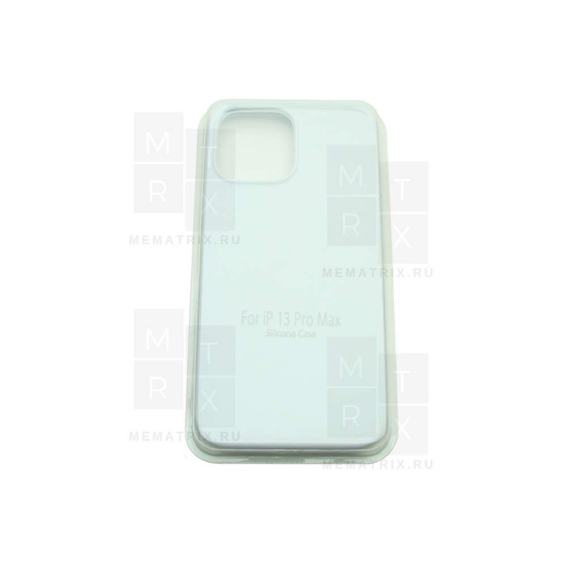 Чехол-накладка Soft Touch для iPhone 13 Pro Max Белый