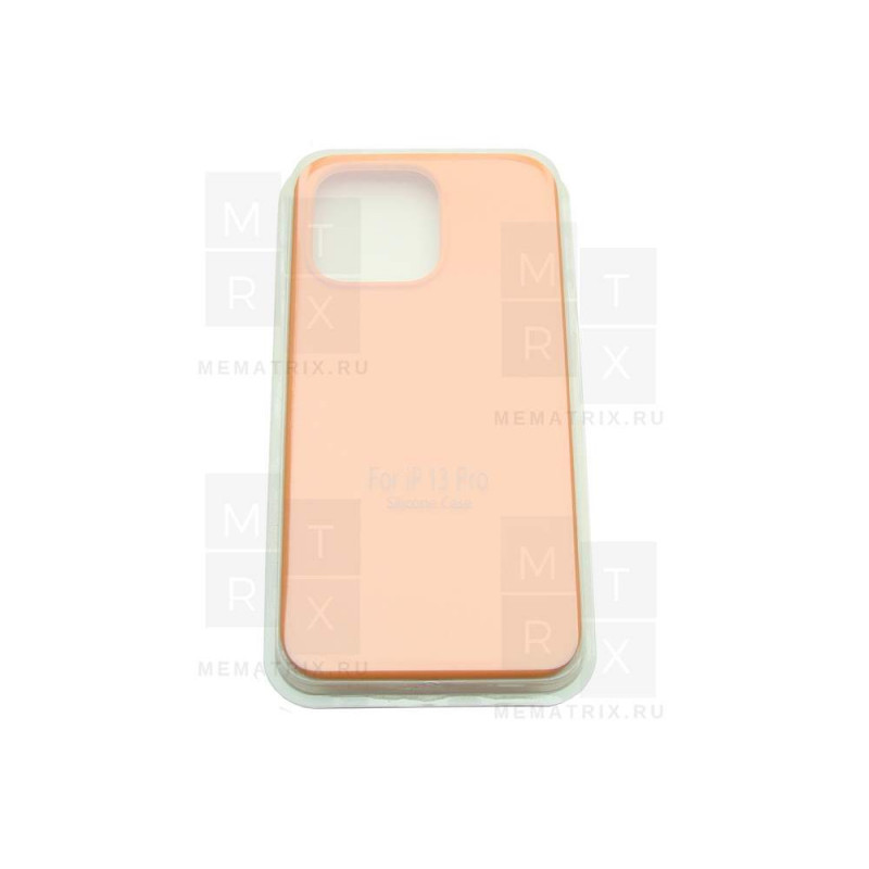 Чехол-накладка Soft Touch для iPhone 13 Pro Оранжевый