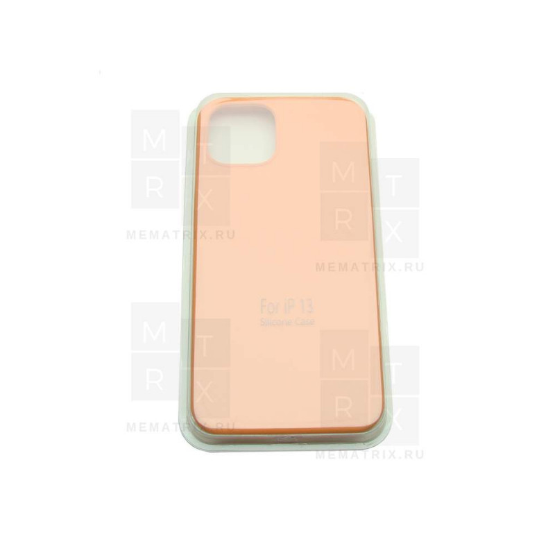 Чехол-накладка Soft Touch для iPhone 13 Оранжевый