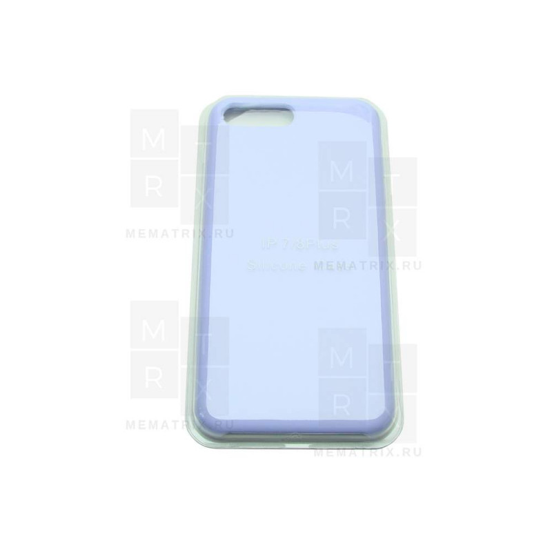 Чехол-накладка Soft Touch для iPhone 7 Plus, 8 Plus Сиреневый
