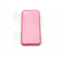 Чехол-накладка Soft Touch для iPhone 7, 8, SE (2020), SE (2022) Розовый