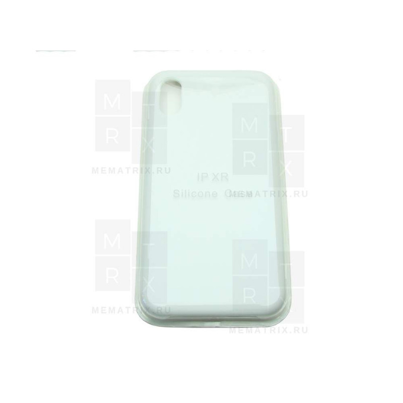 Чехол-накладка Soft Touch для iPhone Xr Белый
