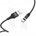 Кабель USB - MicroUSB Hoco U76 (магнитный, 1.2 м.) Черный