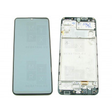 Samsung Galaxy M32 (M325F) тачскрин + экран (модуль) черный OR с рамкой