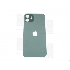Задняя крышка для iPhone 12 (чёрный) с увеличенным вырезом под камеру OR