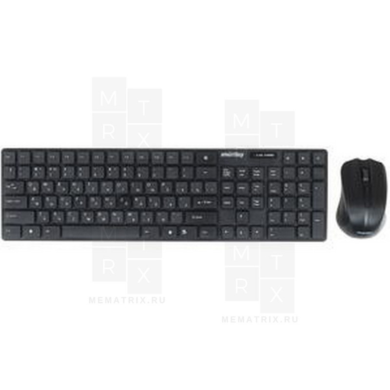 Клавиатура + мышь беспроводные Smartbuy One 229352AG Черный