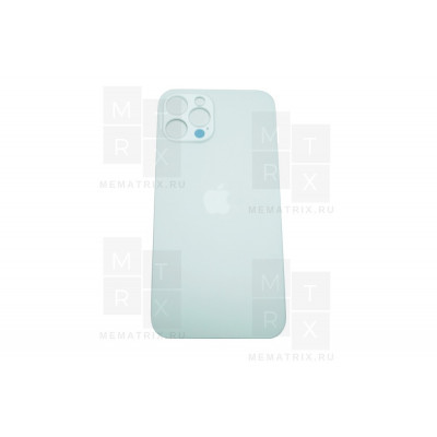 Задняя крышка iPhone 12 Pro (белый) с увеличенным вырезом под камеру OR